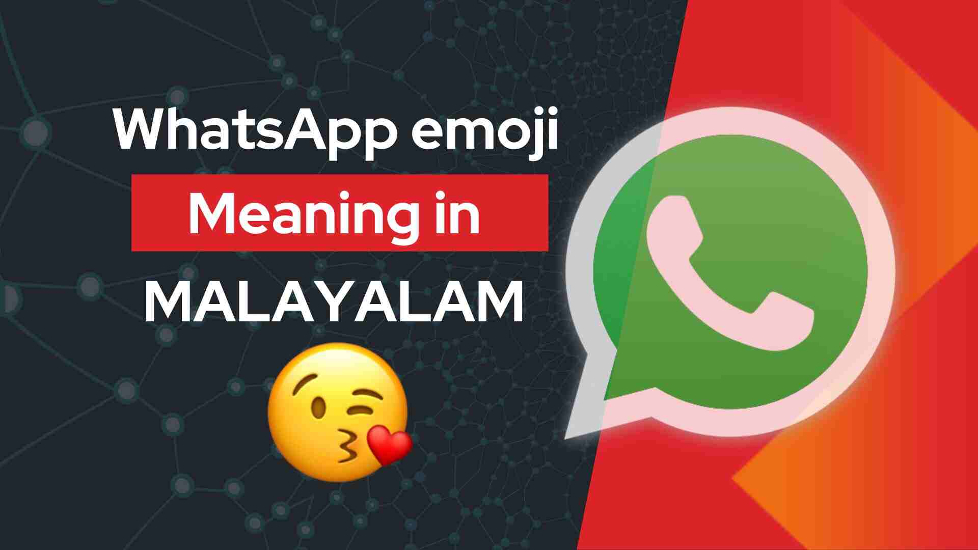 Whatsapp emoji meaning in Malayalam