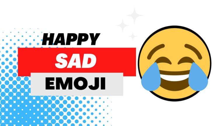 Happy sad emoji