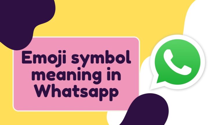 Emoji Symbol Meaning in WhatsApp: 😃🔍 Decoding the Hidden Messages | Unveil the Expressions! 1min